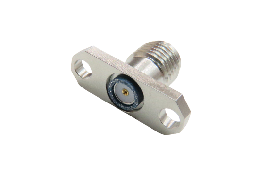 SMA ST. JACK CONNECTOR FIELD REPLACEABLE 2 HOLE FLANGE (ACCEPTS Ø.019 PIN)