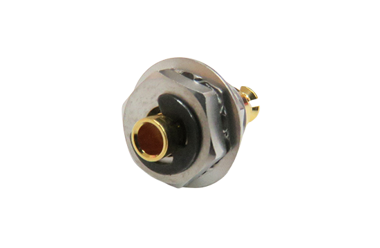 SMP ST. JACK CONNECTOR BULKHEAD  FOR .085/.086 SEMI RIGID CABLE