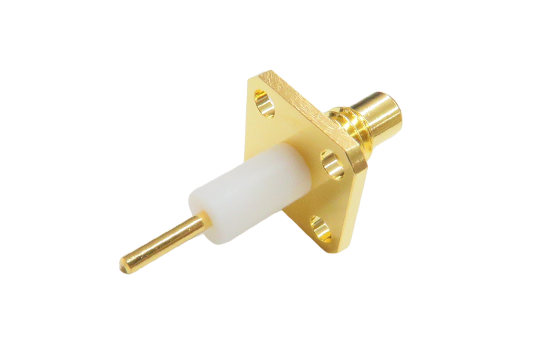 SMC ST. JACK CONNECTOR 4 HOLE FLANGE MOUNT FOR Ø.050 POST CONTACT