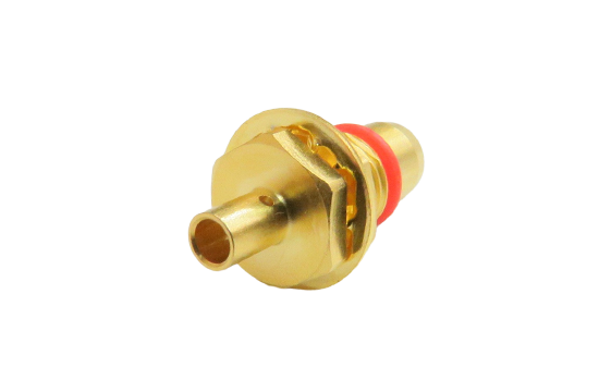 BMA公頭直式BULKHEAD連接器適用.085/.086半剛性電纜線