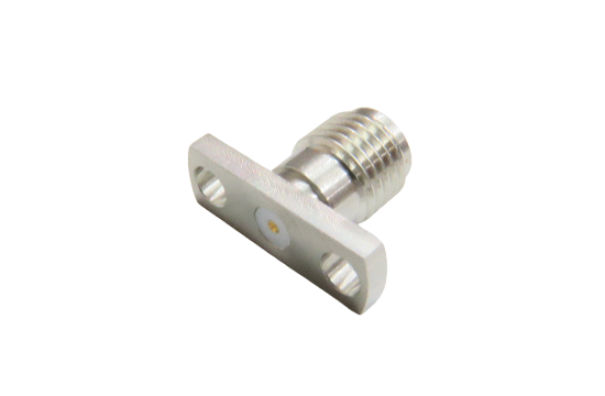 SMA ST. JACK CONNECTOR 2 HOLE FLANGE MOUNT FOR ACCEPTS  Ø.011~Ø.016 PIN