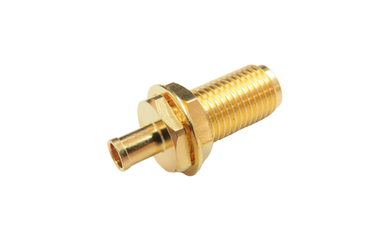 SMA ST. JACK CONNECTOR BULKHEAD FOR 1.50mm CABLE