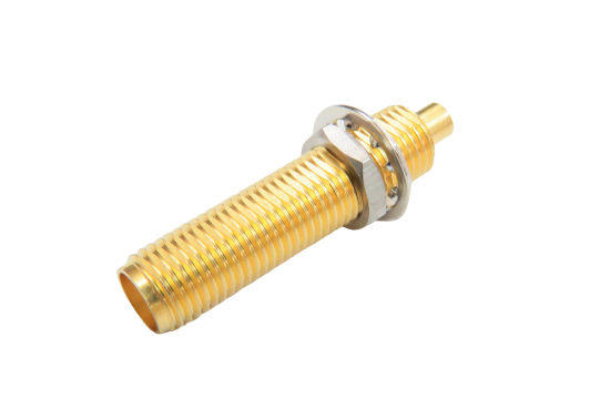 SMA ST. JACK CONNECTOR SOLDER FOR .086/.085  SEMI-RIGID  CABLE