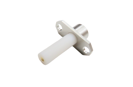 SMP ST. PLUG CONNECTOR CATCHER'S MITT TYPE   2-HOLE FLANGE MOUNT 
